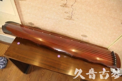 河北省●久音古琴  ●典藏系列20230522  [红洒金竹节]